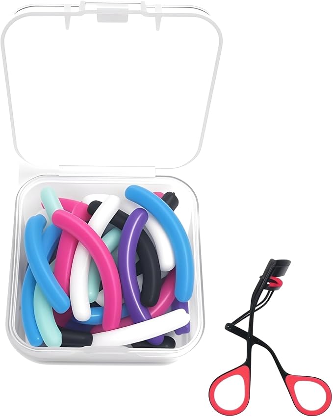 Compatible with Revlon Eyelash Curler Refills,24 Pack Colorful Lash Curlers Refill Compatible with Revlon Eyelash Curler,6 Colors.