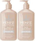 Hempz Koa & Sweet Almond Herbal Body Moisturizer for Women,17 Fl. oz. - Moisturizing Lotion with 100% Pure Hemp Seed Oil and Shea Butter - Hydrating Vegan Lotion for Dry Skin,(Pack of 2)