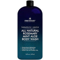 First Botany, ALL Natural Body Wash - Fights Body Odor, Athlete's Foot, Jock Itch, Nail Issues, Dandruff, Acne, Eczema, Shower Gel for Women & Men, Skin Cleanser -16 fl oz (Rosemary Mint)