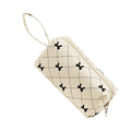 Small Corduroy Makeup Bag for Women Portable Cosmetic Bag Travel Makeup Pouch Small Corduroy Toiletry Bag with Zipper for Purse