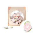 30PCS Travel Mini Size Cleansing Balm, Makeup Remover Balm, Individually Wrapped Pods, Gentle & Hydrating with Pomegranate Extract, Leak-Proof & Travel-Friendly, For All Skin Types, Hotel Use