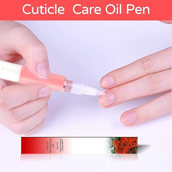 AIJIMEI 8pcs Cuticle Oil Pens Cuticle Nail Oil Cuticle Nail Nutrition Cuticle OilPen for Nails Moist Nail Repair Nail Care Essential OilMoist