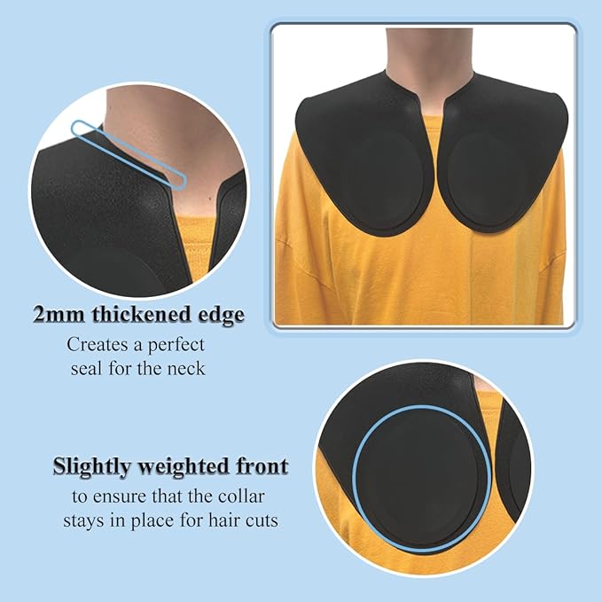 Silicone Hair Cutting Guide Shawl,Shoulder Silicone Mat for Hair Tools,Waterproof Silicone Hair Cut Cape for Professional Hair Stylists and Beginners,Large Haircutting Pads for Home and Salon Use