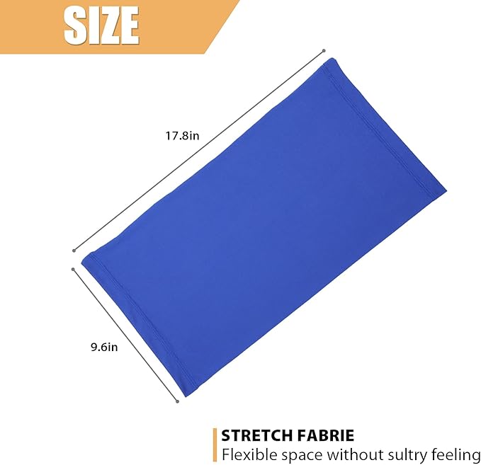 Neck Gaiter Bandana Face Mask: Sun Cooling Scarf Gator Cover Head for Men Women