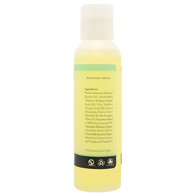 Plantlife Fresh Mint Body Oil - Moisturizing Natural Body Oil for All Skin Types - Nourishing Dry Skin and Making It Feel Soft and Silky for Women & Men - Bath, Body & Massage Oil - 4oz