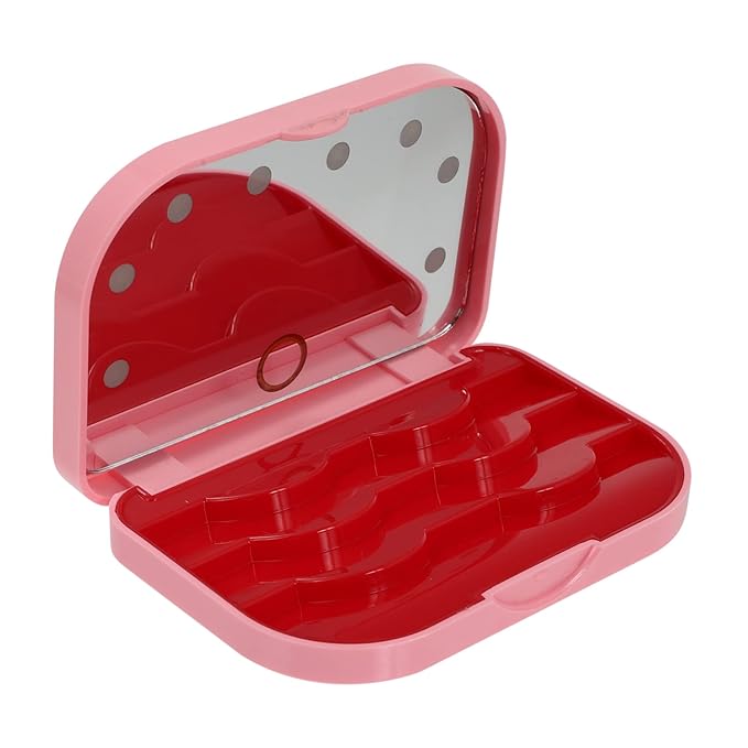 Led Eyelash Storage Box Portable Lash Holder Light Eyelash Case for Travel