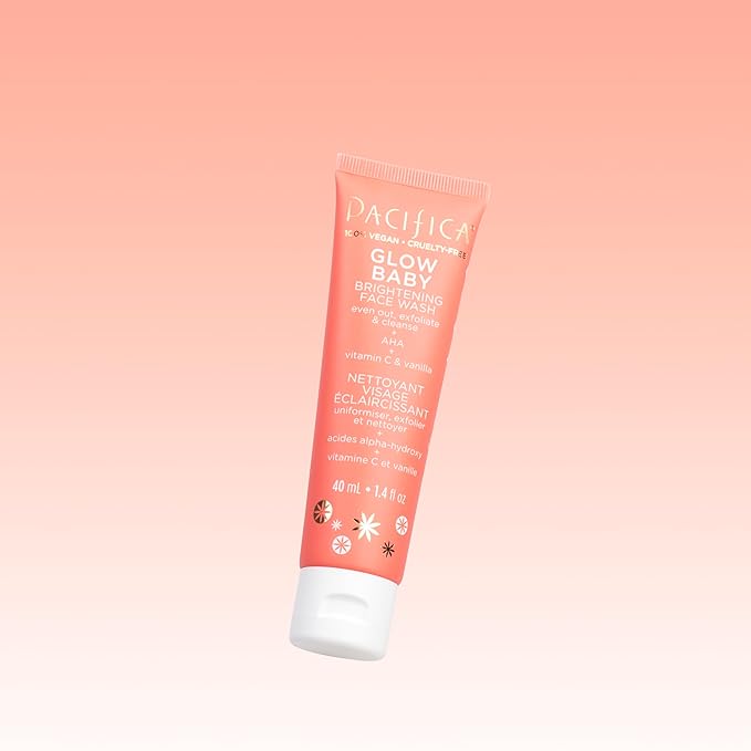 Pacifica, Face Wash Brightening Glow Baby, 1.4 Fl Oz