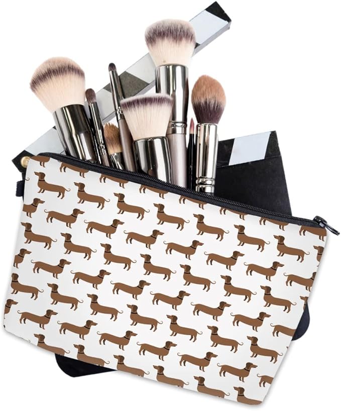 Deanfun Cosmetic Bag for Purse, Waterproof Makeup Bags Roomy Toiletry Pouch Travel Accessories Gifts (55729)