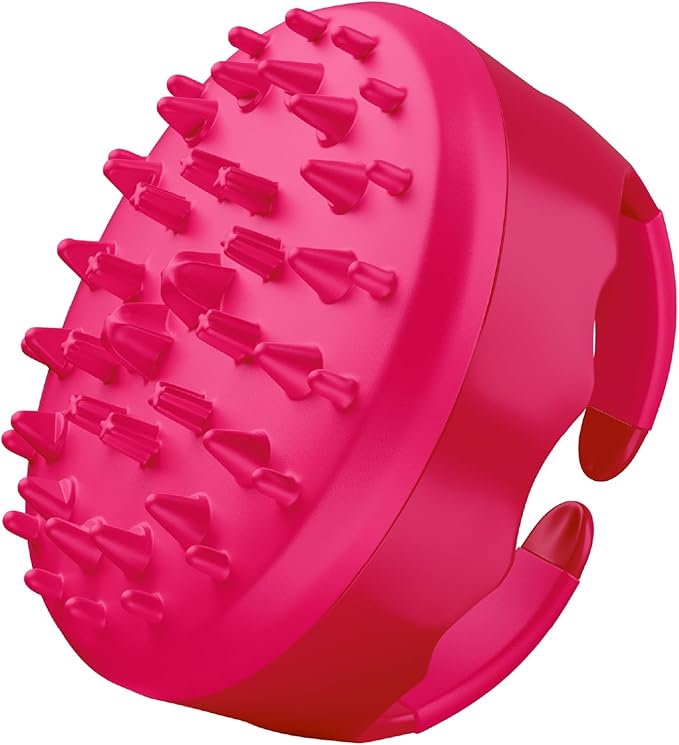 Cellulite Massager Brush, Anti-Cellulite Silicone Body Scrubber for Skin Smoothing, Toning, and Firming, Handheld Exfoliator for Scalp and Muscles by M3