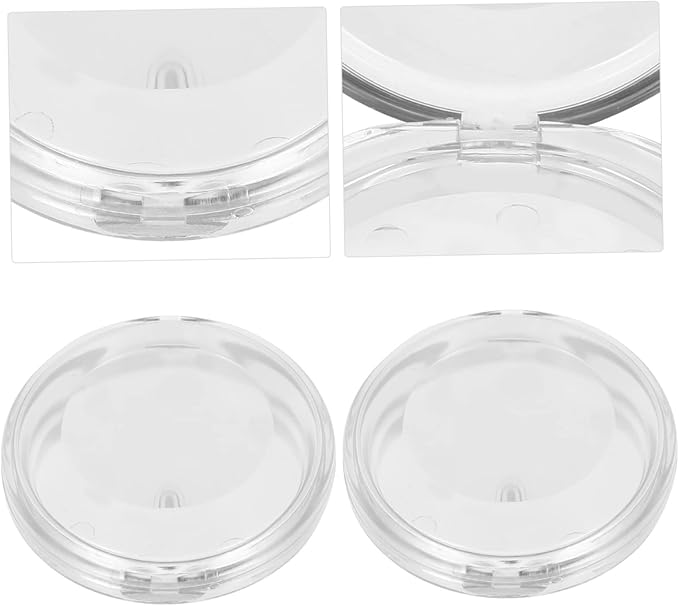 VALICLUD 5pcs False Eyelash Cases Plastic Eyelash Organizer Box Lid for Easy Storage for Travel and Makeup Accessories