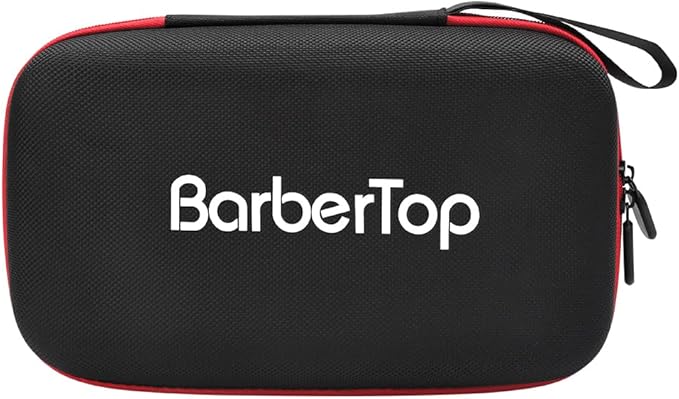 Barber Tool Bag,Case Compatible with Hair Clipper Barber, Clipper Bag for Barbers,Travel Storage Organizer for Comb Cutting Guide, Clipper Blade Oil, Cleaning Brush and Other Grooming Kit (Small)