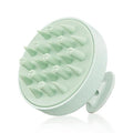 HEETA Hair Scalp Massager for Hair Growth, Shampoo Brush, Scalp Scrubber Exfoliator with Soft Silicone Bristles for Dandruff Removal to Relieve Stress, Wet Dry Use Updated Material, Green
