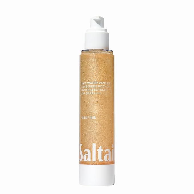 Salt Water Vanilla Sunscreen SPF Body Oil