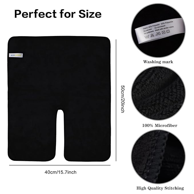 SINLAND Microfiber Esthetician Towels for Facials Mask Removing Face Wrap Soft Facial Cloth with Split Design Spa Towels for Facial Steam Massage and Cleansing