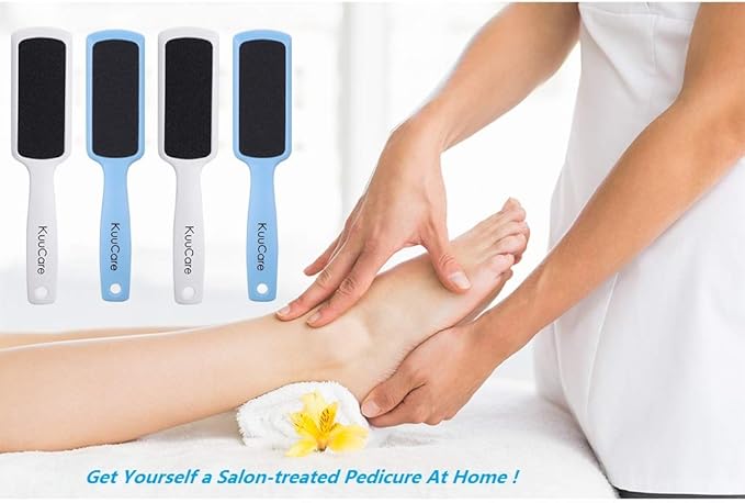 Foot File Callus Remover for Feet, Double-Sided Colossal Pedicure Tools Foot RASP, Foot Scrubber, Dead Skin Exfoliator for Feet