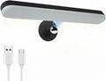 Wireless Vanity Lights for Mirror, Rechargeable Battery Operated Stick on Lamp, Adjustable Makeup Light, Cordless Magnetic LED Bar Renter Friendly Lighting Decor Gift, Black
