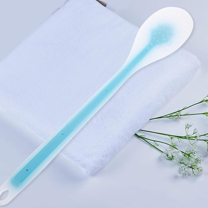 VICASKY Lotion Applicator for Back for Cream Medicine Easy Clean Self Tanner Tool Women Versatile Shoulders and Legs Compact Design 2Pcs Application of Soft TPE Bristles Bath Use Lightweight