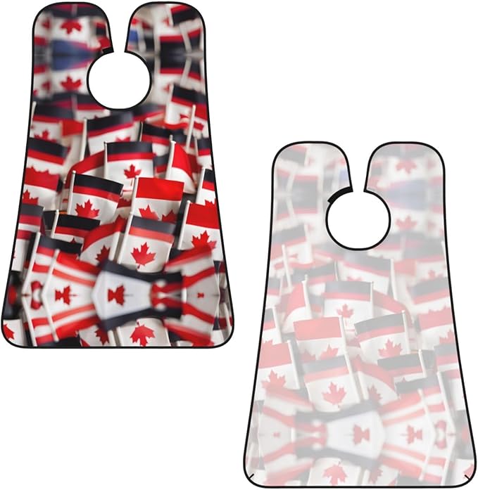 Abstract Paint Splashes Print Beard Bib Shaving Apron, Beard Hair Trimming Cape Gift For Dad