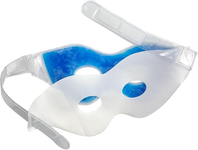 Disposable Non-Woven Eye Mask Sleeves - 2 Pack & 50 Pack | Variant Offer: Buy Blue Gel Eye Mask = 2 Gel Masks + 2 Sleeves | Soft Non-Woven Fabric, Universal Fit for Hot Cold Therapy Masks