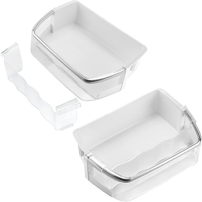 AAP73252202 AAP73252209 Refrigerator Door Bin Replacement for L-G Ken-more Elite Refrigerator 795 parts, Right Refrigerator Replacement Door Bin LFX25991ST LFX31925ST LFXC24726S - 2 PACK by Fetechmate