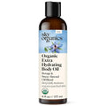 Sky Organics Organic Extra Hydrating Body Oil, Nourishing Organic Skin Care with Borage, Acai & Sweet Almond Oil, Nourishing Hydration for Softer, Smoother, Refreshing Orange & Spearmint Scent,