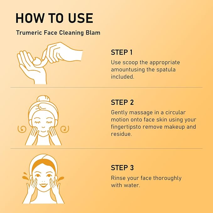 Turmeric Rice Mochi Face Cleanser Wash Cream,Moisturizing,Deep-Cleansing,Oil Control,Makeup Cleansing Balm for Women for All Skin Types（5.29oz）