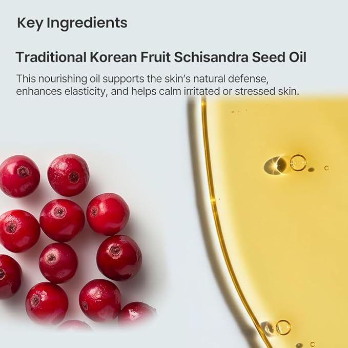 AVEA Pore Cleansing Oil to Milk - Traditional Korean Schisandra Seed Oil | Madecassoside & Asiaticoside | Gentle Hydrating Cleanser for Refining & Smoothing - 3.38 fl oz / 100ml