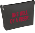 PWHAOO Tampon bag Period Pouch Sanitary Holder One Hell of a Week Gifts For Best Friend (One Hell of a Week bag)