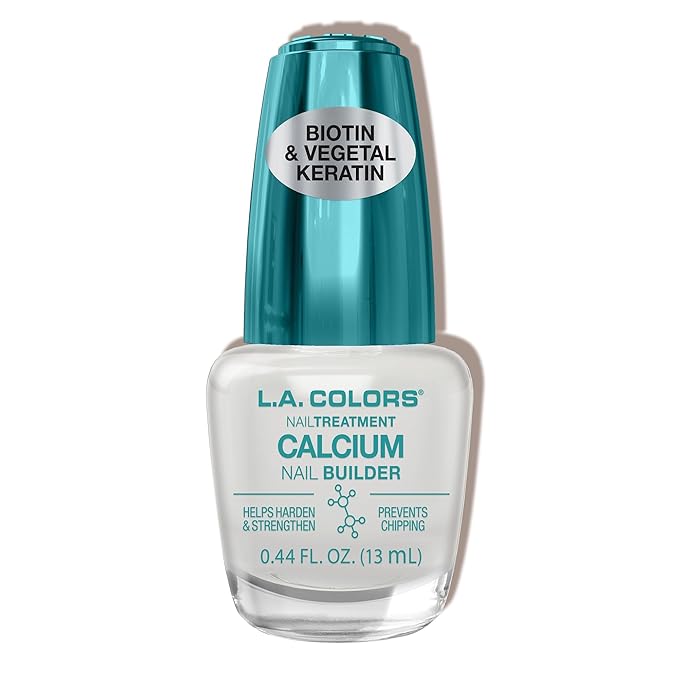 L.A. COLORS Salon Fabulous Nail Treatments, Calcium Nail Builder CNL525 (Pack of 2)