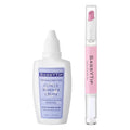 Ceramic Cuticle Pusher & Oil Pen, 2ml Rose/Lavender/Fragrance Free Scented Nail Care Pen, Gentle Cuticle Remover for Dry & Damaged Nails, Moisturize Strengthen Brighten (Pink3.0&Gel)