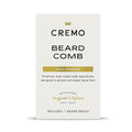 Cremo Beard Accessories, Dual-Sided Beard Comb Made from Verawood - Shape, Style And Groom Any Length Facial Hair