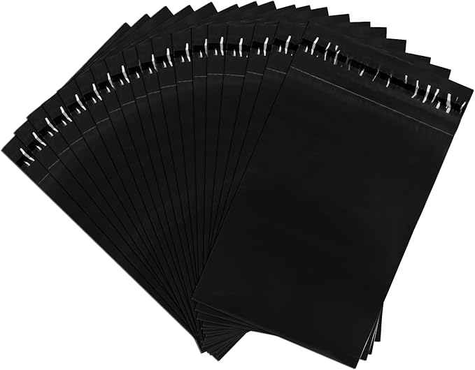 Sanitary Napkin Disposal Bags 100 Pcs 11.4'' x 6.7'' Tampon Disposal Feminine Pads Period Hygiene Disposable Bags for Feminine Products Odor Blocking (Black)