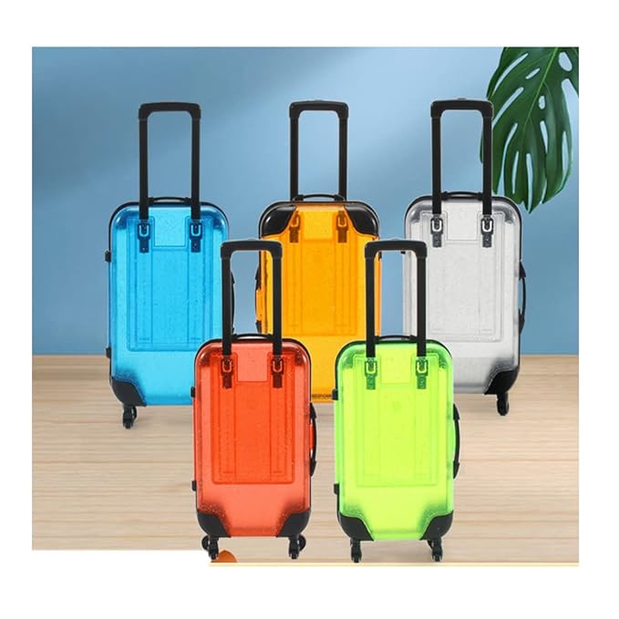 HBZGTLAD 10pcs false eyelashes packaging box pink luggage lashes suitcase mink lashes packing fluffy and curly case empty (A-yellow)