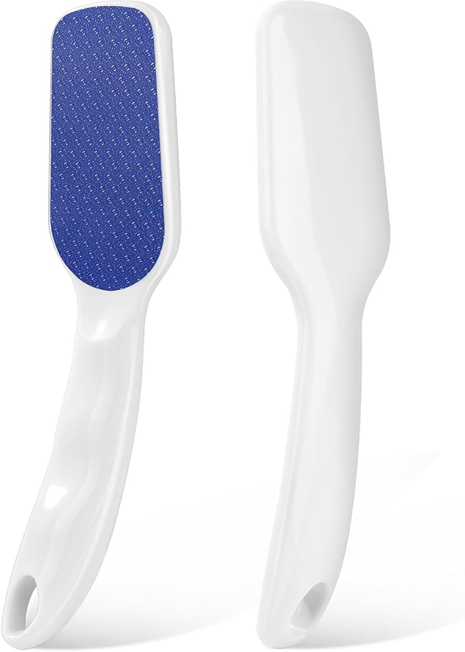 Nano-Glass Foot File Hard Skin Remover, Foot File Callus Remover with Non-Slip Ergonomic Handle, Professional Foot Care Tools