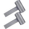 Pinkunn 2 Pcs Hot Tub Headrest Bathtub Headrest Pillow Waterproof Spa Head Pillows with Weighted Back for Bath Neck Head and Back Support Women Men(Gray)