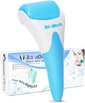 ONLYSKY BEAUTY Ice Roller Face Cooling Cold Roller for Women & Men Body Eyes Face Skin Care Tools（Blue Handle+Blue Roller