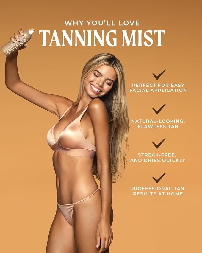 Peta Jane Medium Tanning Mist, 7 Fl Oz, Pack of 2
