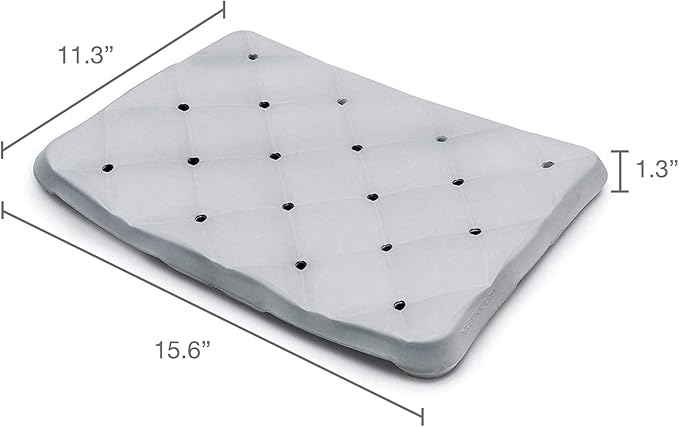 DMI Bath Seat Foam Cushion for Transfer Benches, Shower Chairs, Bath Chairs, Stadium Seats, Bathtub Cushion or Kneeling Mat, FSA HSA Eligible, Kneeling Pad, Waterproof Foam and Slip-Resistant