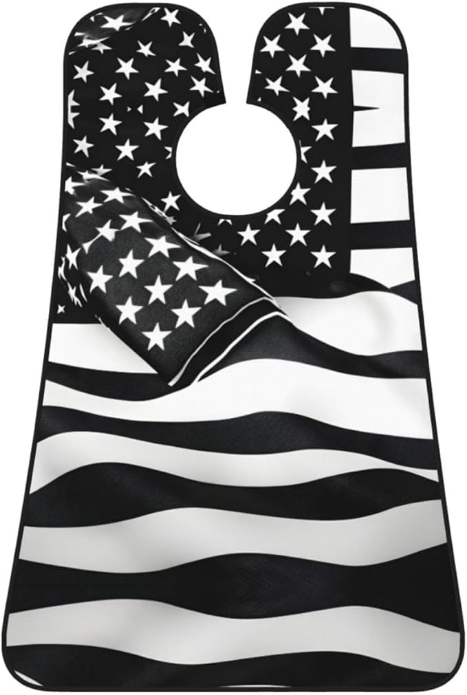 Colorful Giraffe Fans Lovers Print Beard Bib Shaving Apron, Beard Hair Trimming Cape Gift For Dad