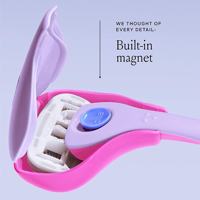 Billie 5-Blade Women’s Razor Travel Case - Take Your Razor To-Go - Magnetic Top - Easy Storage - Portable & Convenient - DreamPop