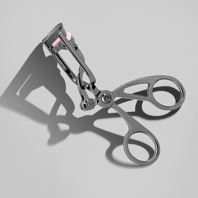 Luxurious Eyelash Curler, Professional Eyelash Curlers Long Lasting Lash Curl Eye Opening Voluminous Lashes Curler Heavy Duty, Zinc Alloy (Black)
