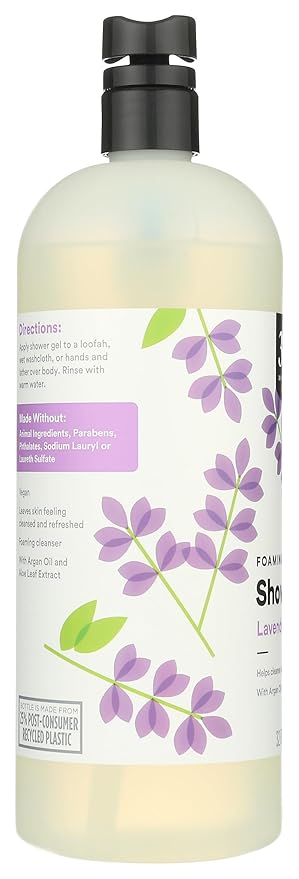 365 by Whole Foods Market, Foaming Shower Gel, Lavender, 32 Fl Oz