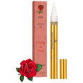 Nail Oil Cuticle Pen - Rose – Nail Strengthener & Growth Serum with Vitamin A, D, E, B5, Grapeseed & Natural Oils – Repair for Brittle, Peeling, Thin Nails – Gift Idea