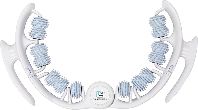 Anti Cellulite Roller & Lymphatic Drainage Massager | Fascia Blaster for Contoured & Smoother Skin | Tool for Sore Arms, Legs, Stomach & Buttocks by M3 – Multicolor
