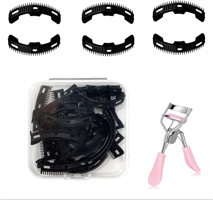 Compatible with Tweezerman Eyelash Curler Refills,28，80，100 Pack Silicone Eye Lash Curlers Refill Pads Compatible with Tweezerman Eyelash Curler.