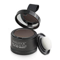 VOLLUCK Root Touch up Powder, Instant Hairline Powder for Thinning Areas and Gray Hair Coverage, Natural and Non-greasy Root Cover up for Women and Men (Medium Brown, 0.14 Ounce)