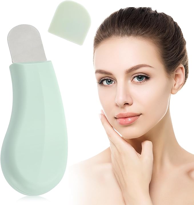 Blackhead Remover Tool, Silicone Face Scraper for Deep Cleansing, Skin Scrubber Face Spatula, Nose Blackhead Remover, Mild and Safe Skin Care Tool for Men and Women (Color:1PC)