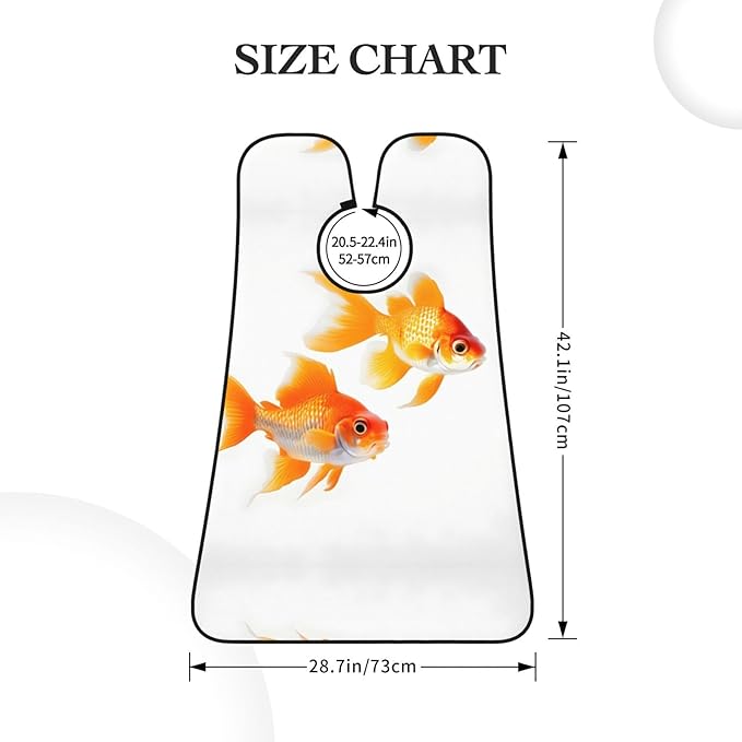 Tahiti Beach Print Beard Bib Shaving Apron, Beard Hair Trimming Cape Gift For Dad