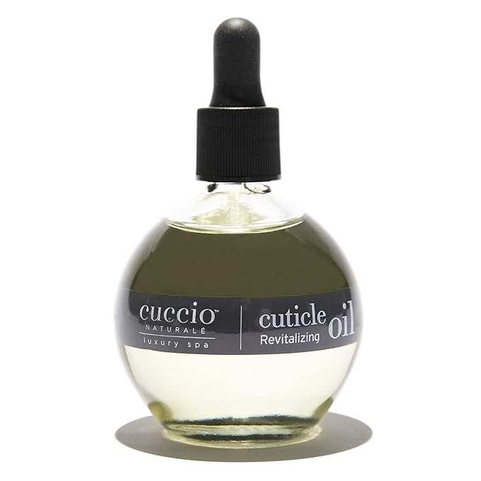 Cuccio Naturale Citrus & Wild Berry Revitalizing Cuticle Oil, Lightweight Fast-Absorbing Hydrating Nail & Cuticle Conditioner, Cold-Pressed Oils + Vitamin E, 2.30 Fl Oz