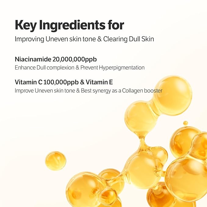 SUNGBOON EDITOR Deep Collagen Niacin-Vita C Overnight Mask | Brightening & Wrinkle Care Mask | 2,160,000PPB Collagen + Niacinamide + Vita C | Korean Skincare, 4ea | Gifts for Women